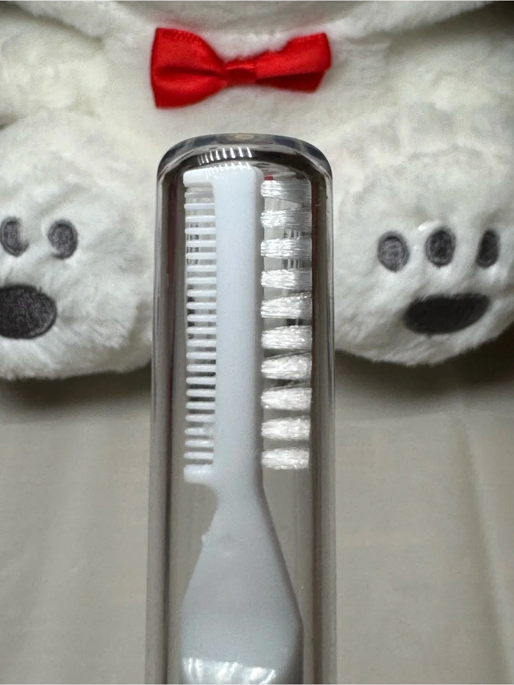 Hello Kitty Clear Gel Mascara with Dual Brush (Blue)